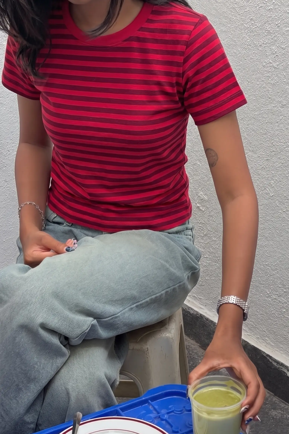Retro Red Tee Women