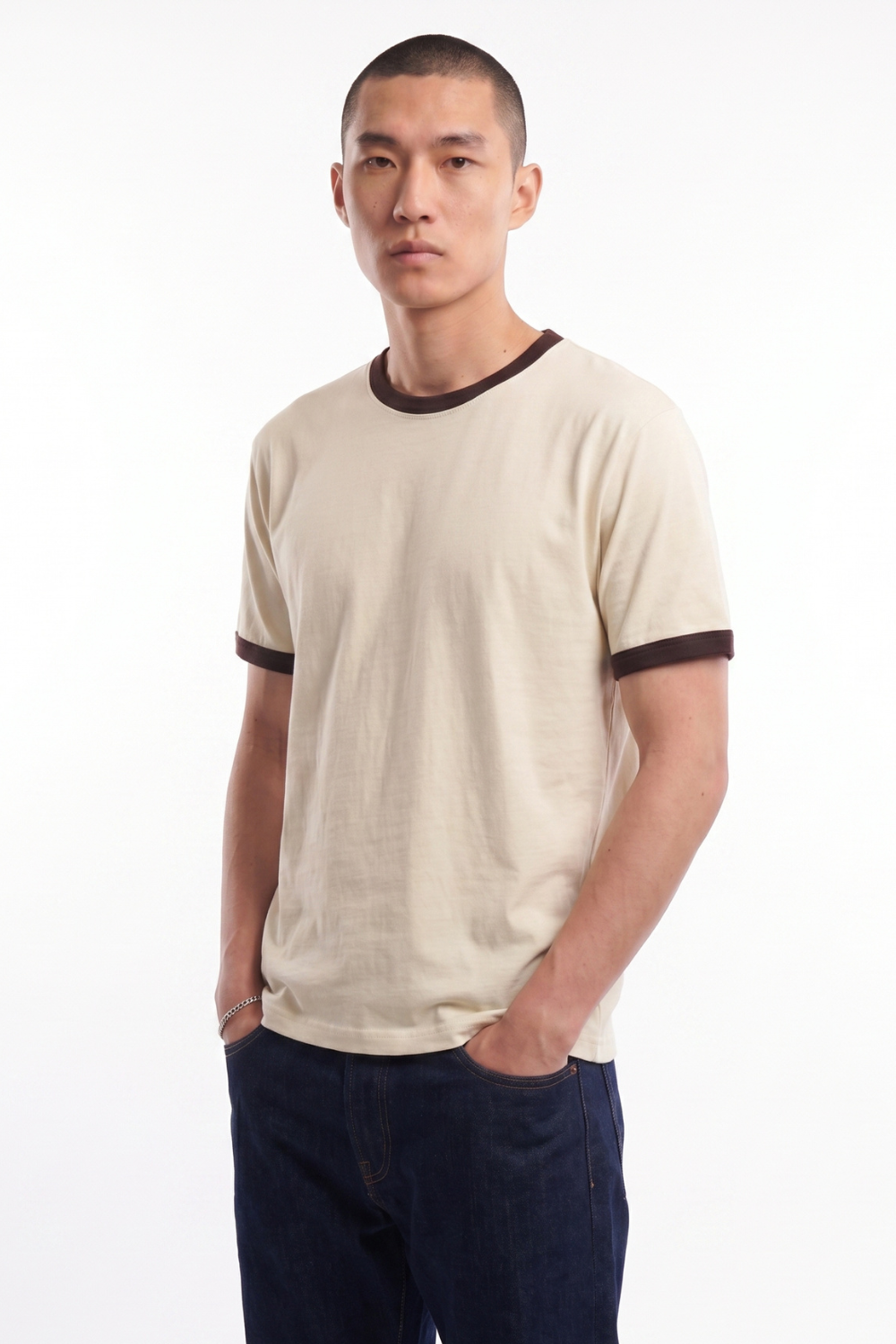 Beach Day Ringer Tee