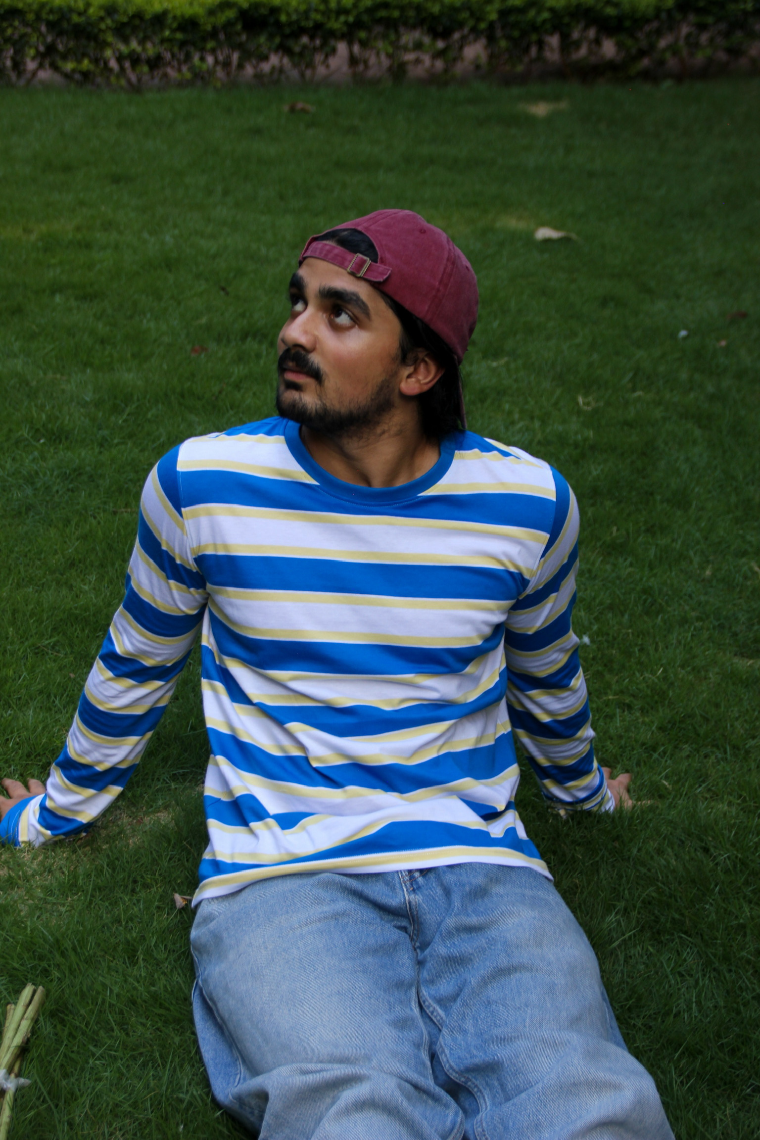 Sun Stripe Long Sleeve Tee