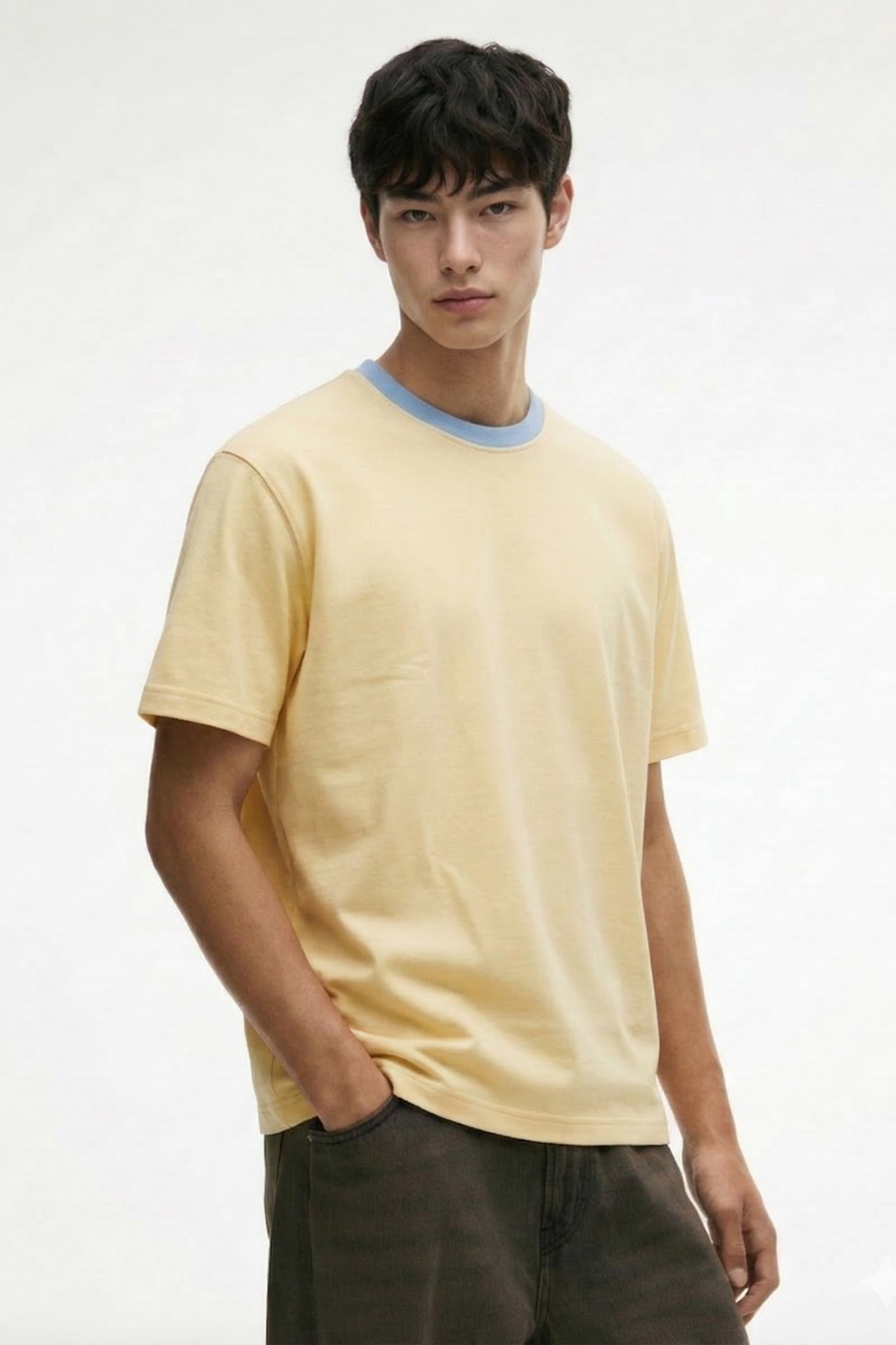 Sun and Surf Tee - Blue Rib alternate view