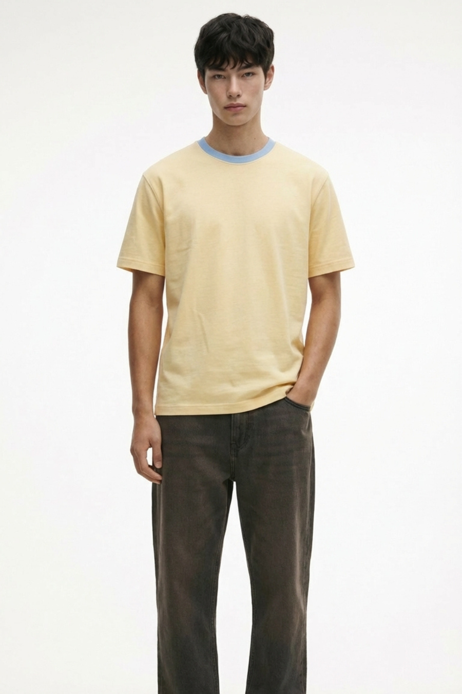 Sun and Surf Tee - Blue Rib