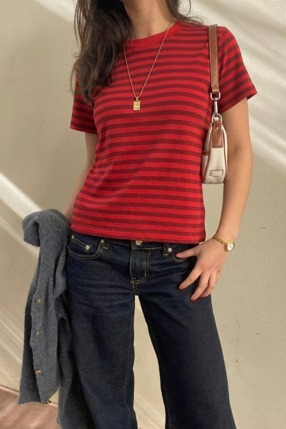 Retro Red Tee