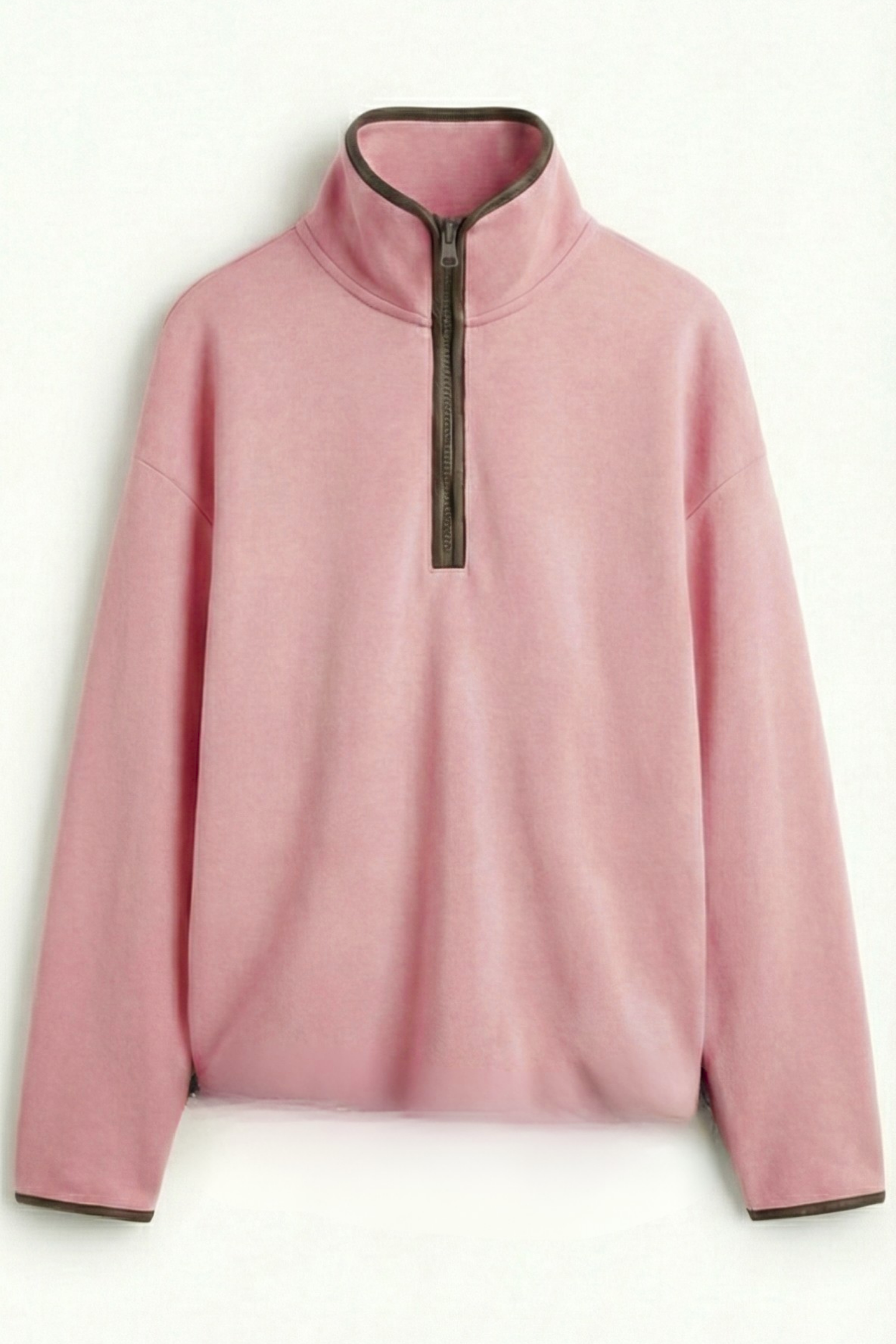 Snow Cone Quarter Zipper Pink