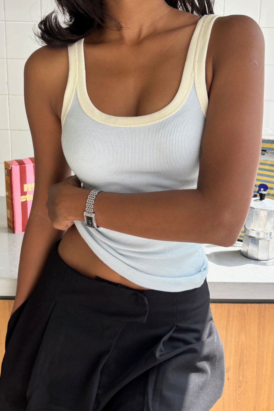 Tennis Club Tank - Blue