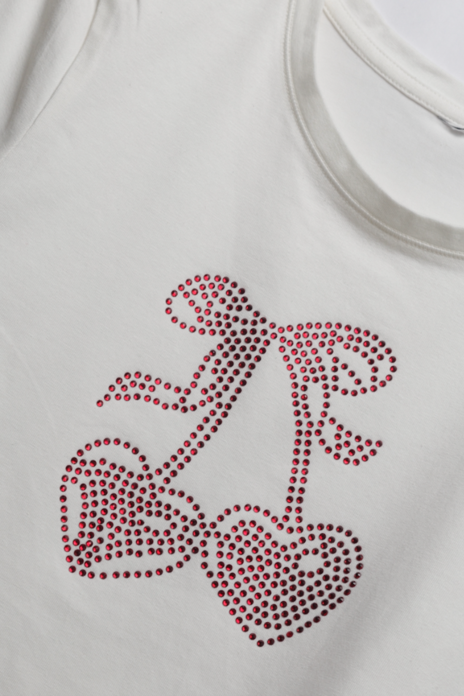 Cherry Hearts Baby Tee