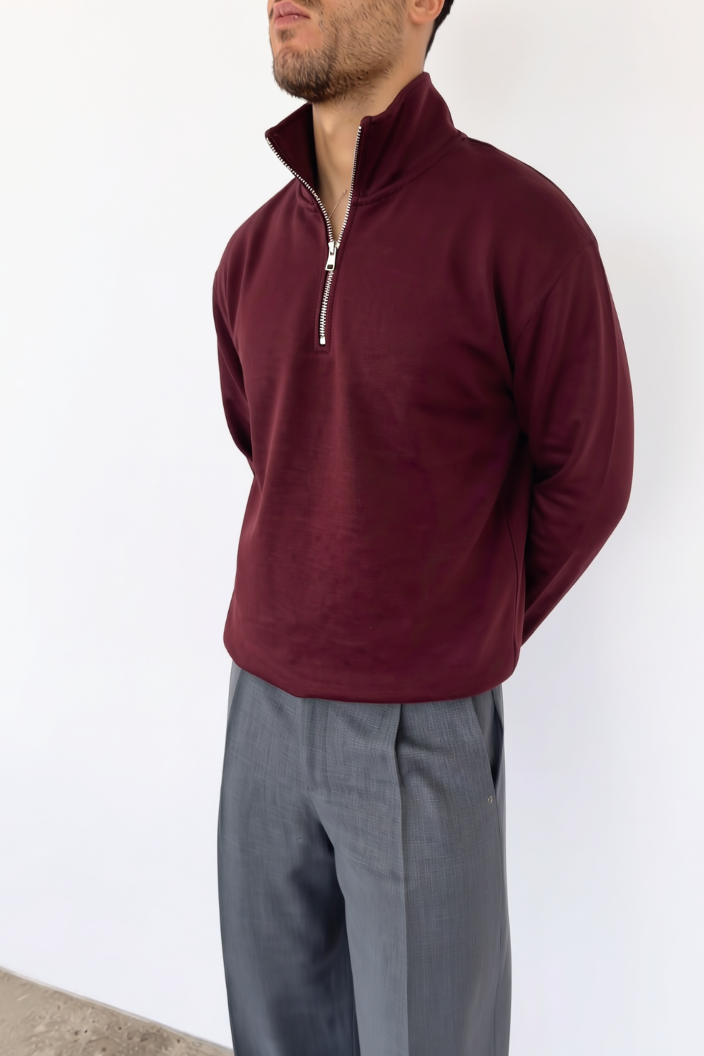 Timber Yard Quarter Zipper
