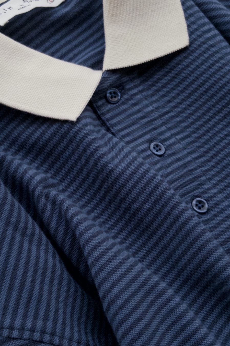 The Harbor Stripe Polo alternate view