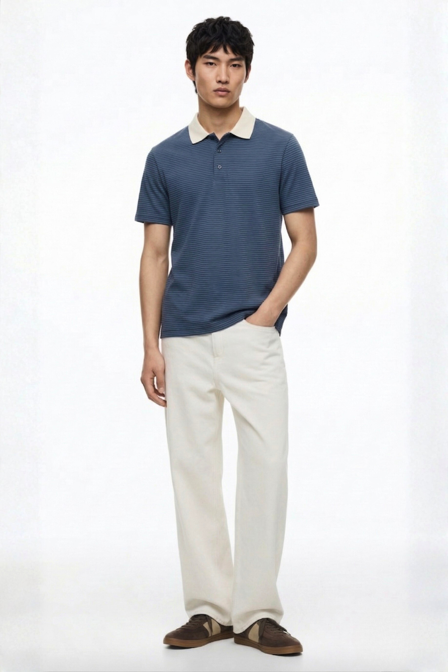 The Harbor Stripe Polo