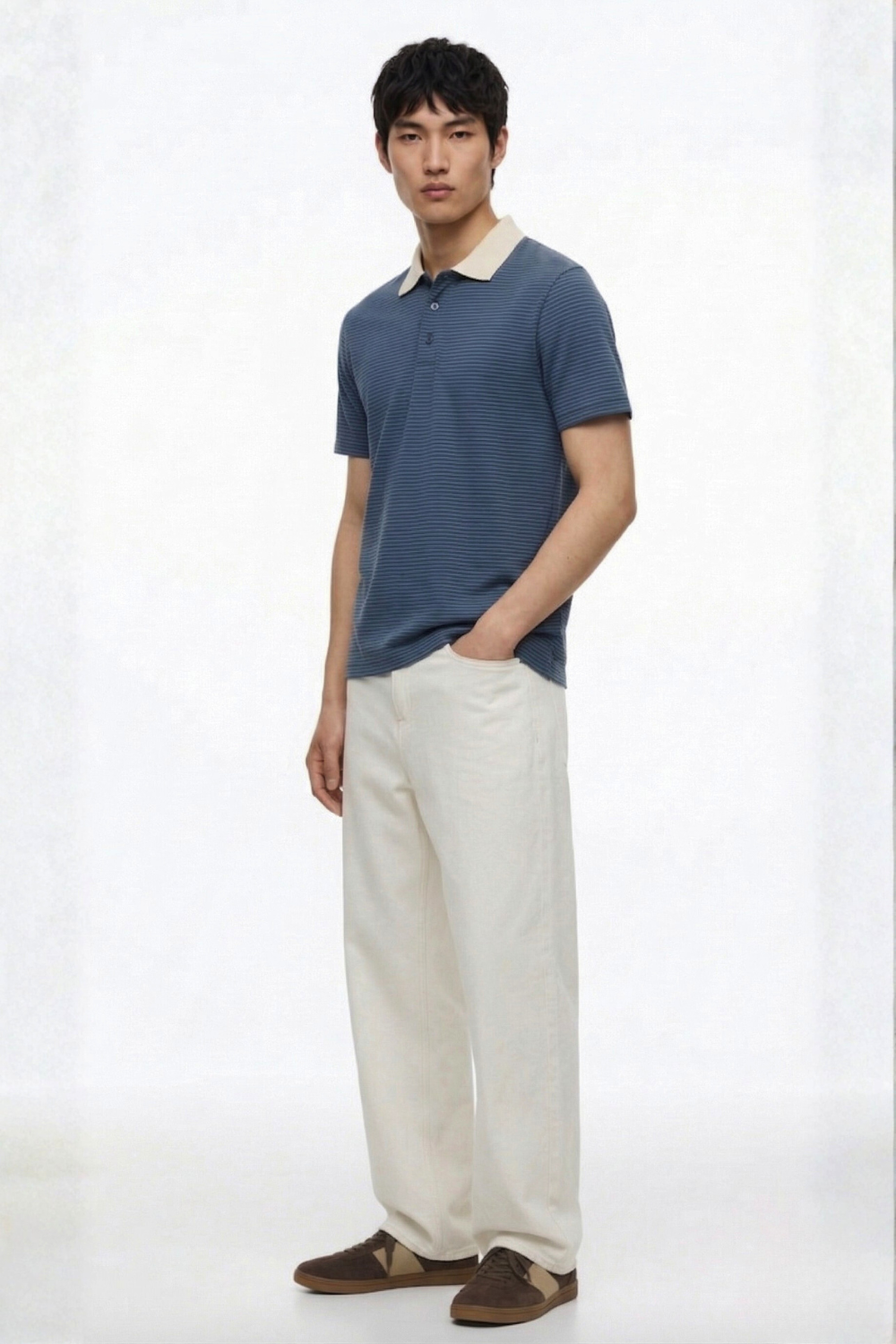 The Harbor Stripe Polo
