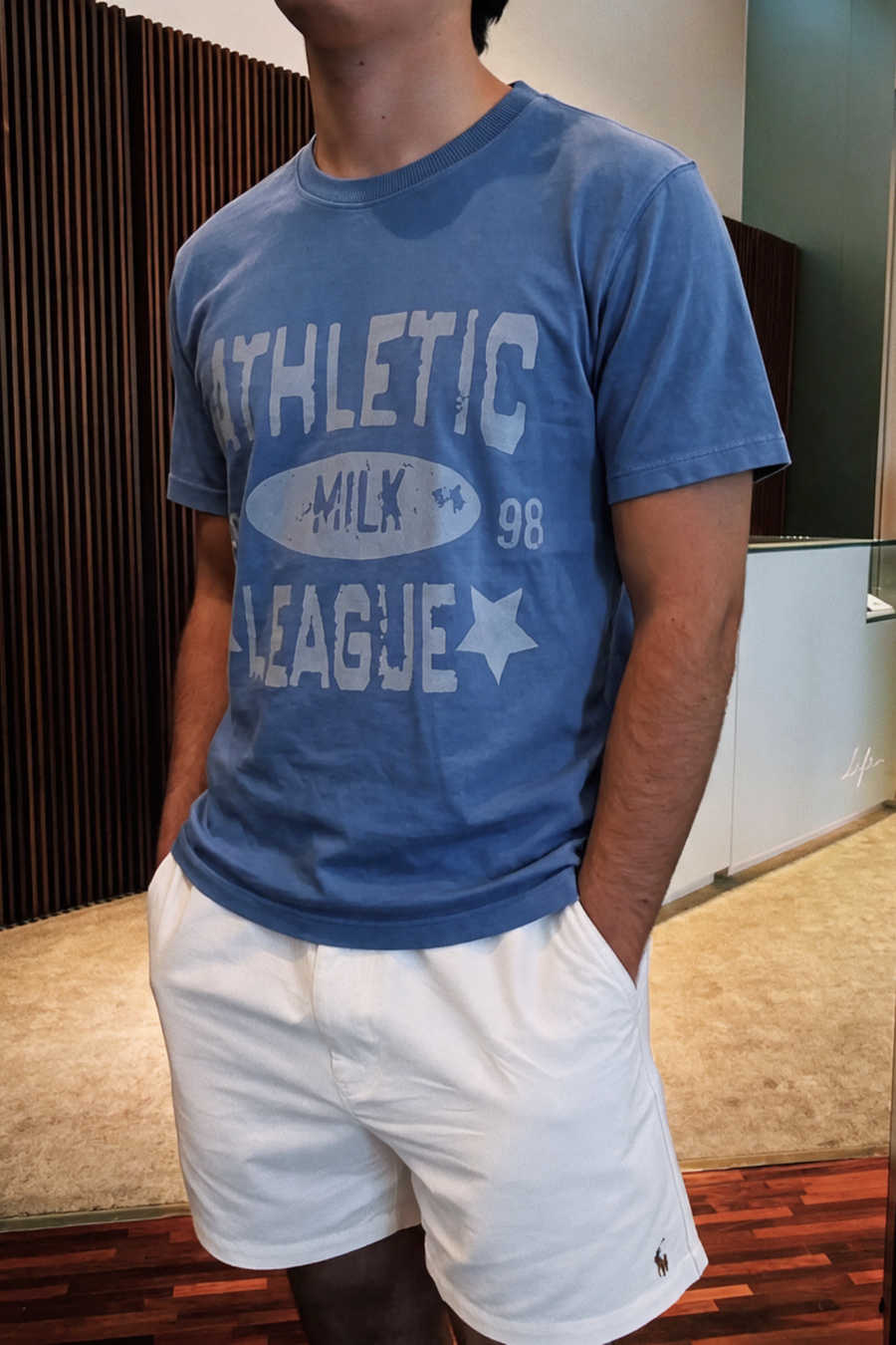 Athletic League - Printed tee alternate view
