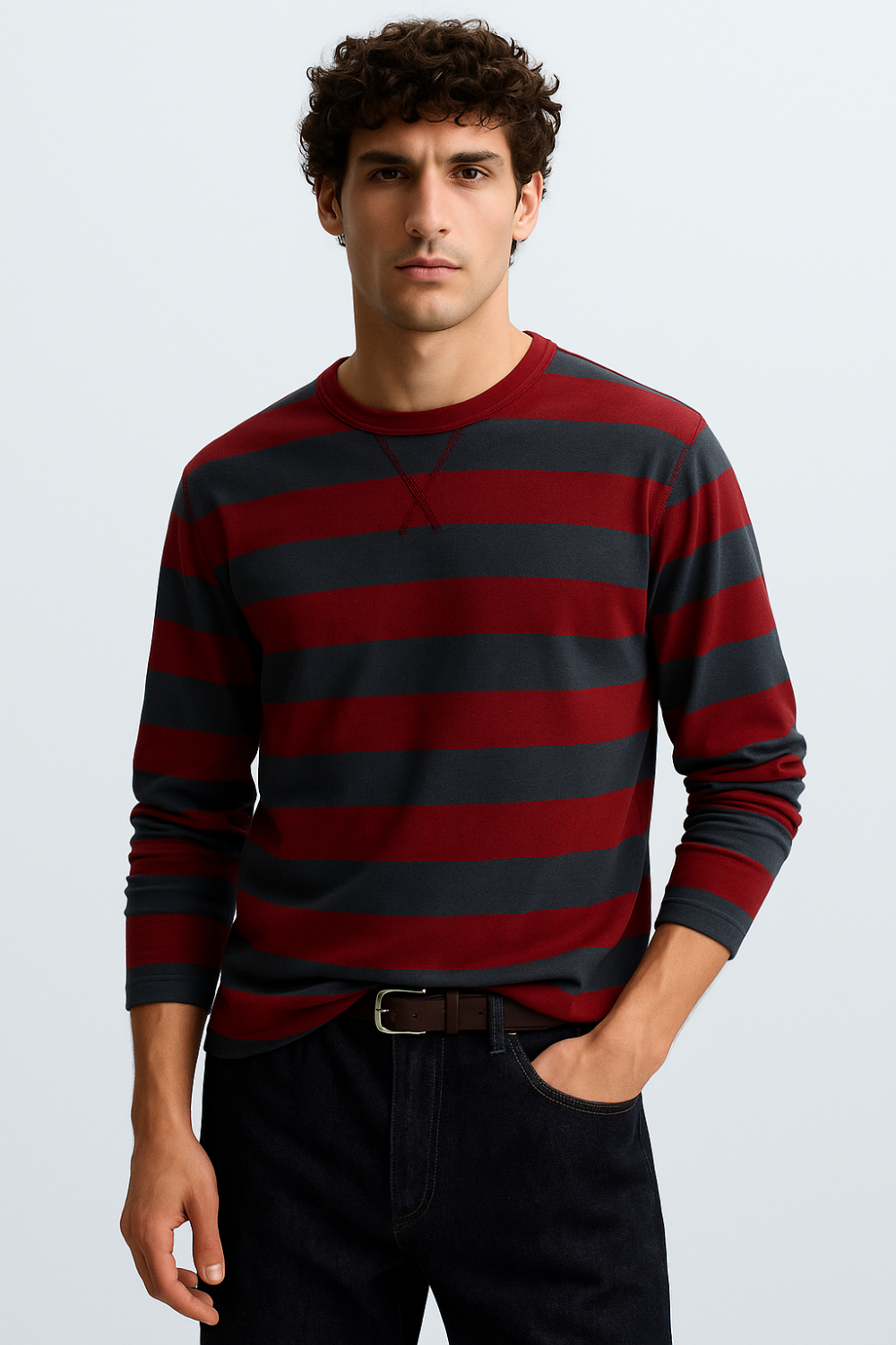 Lake Side Long Sleeve - Maroon