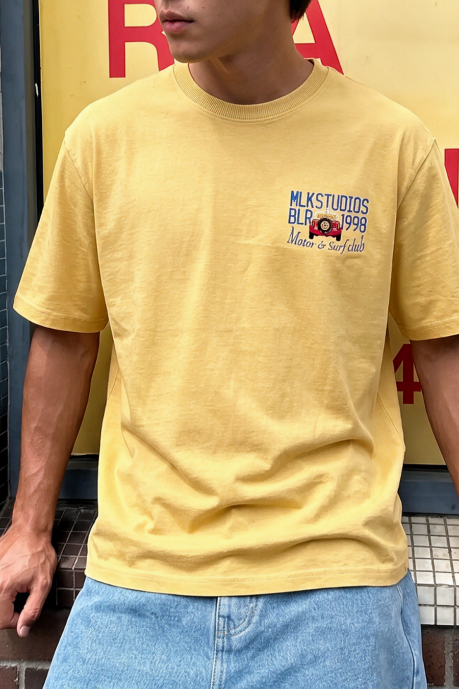 Milk Motors Surf Club - Printed Tee alternate view