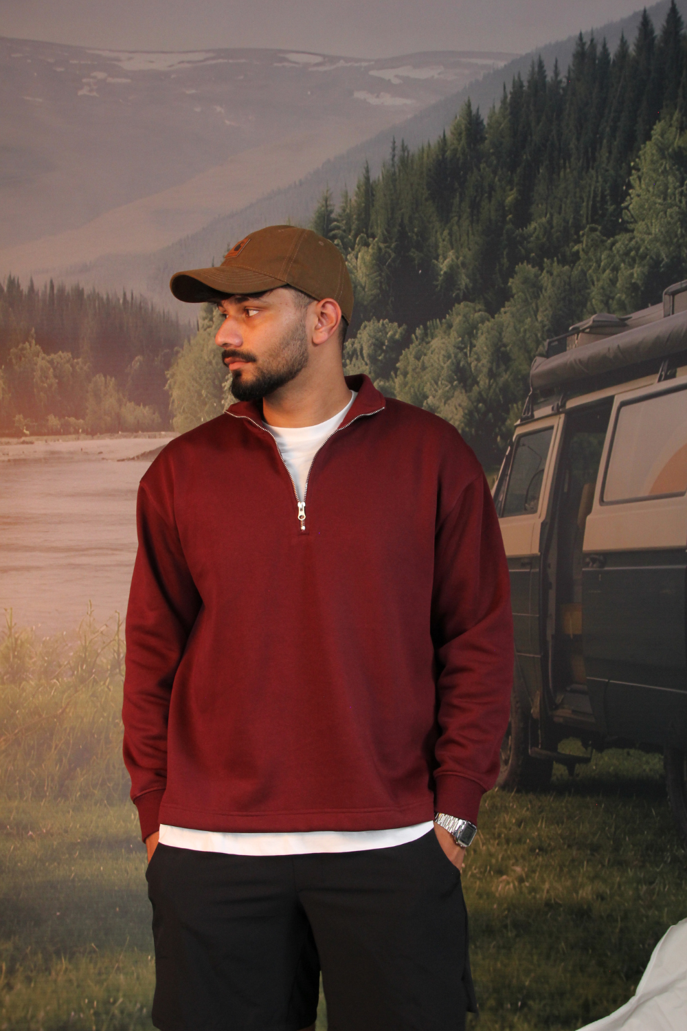 Timber Yard Quarter Zipper