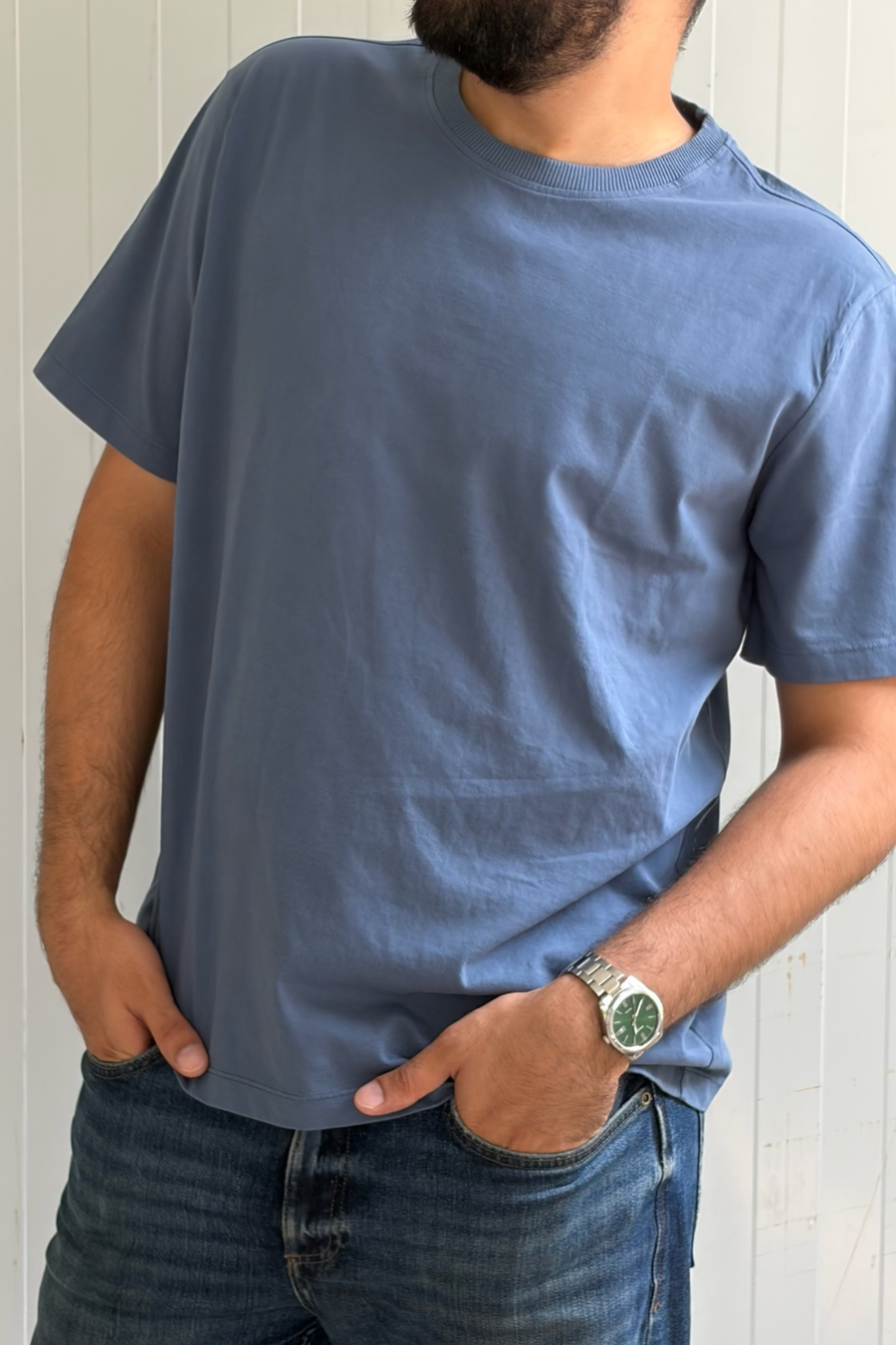 Garment dyed - Blue alternate view
