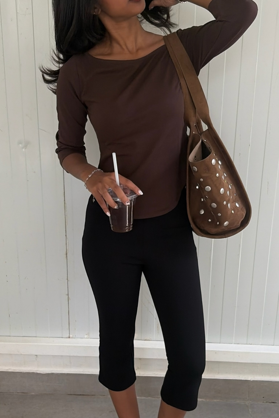 The 3/4th Sleeve - Brown