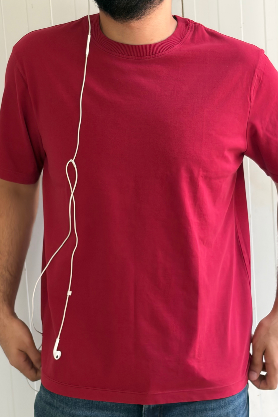 Garment dyed - Red alternate view