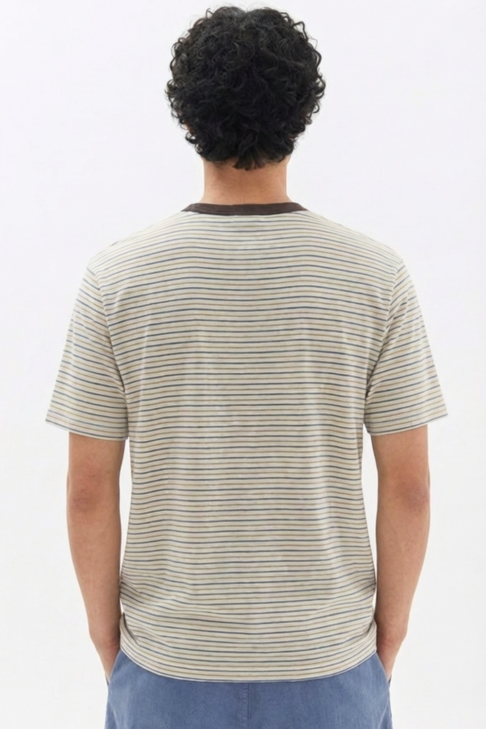 Burnt Toast Stripe tee