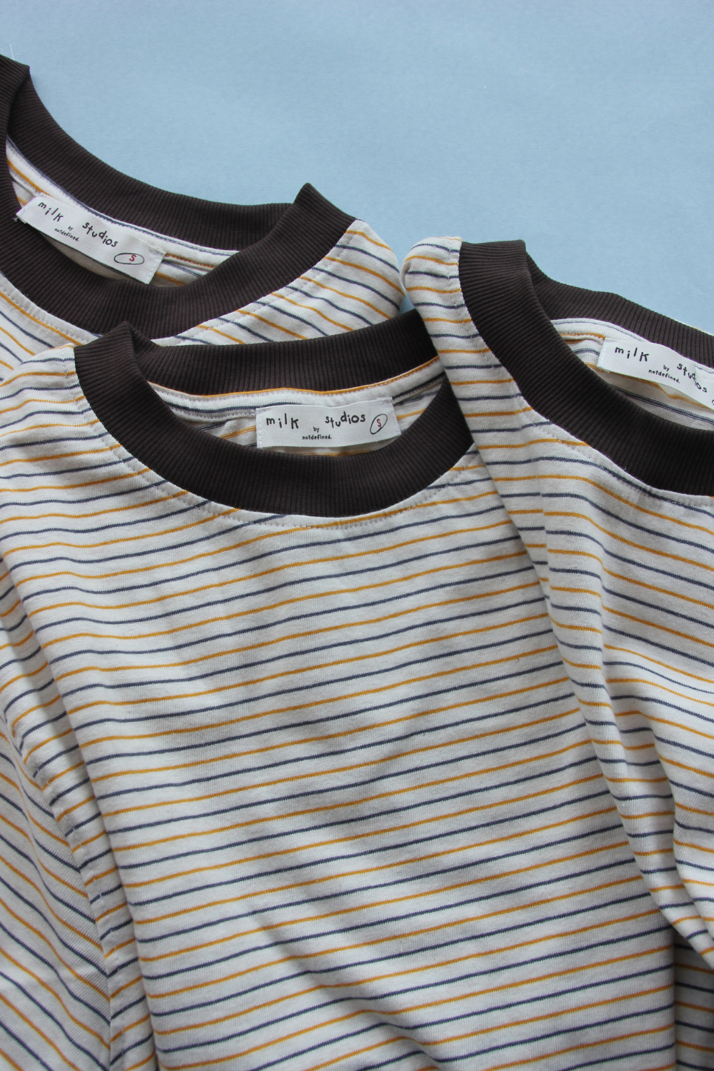 Burnt Toast Stripe tee