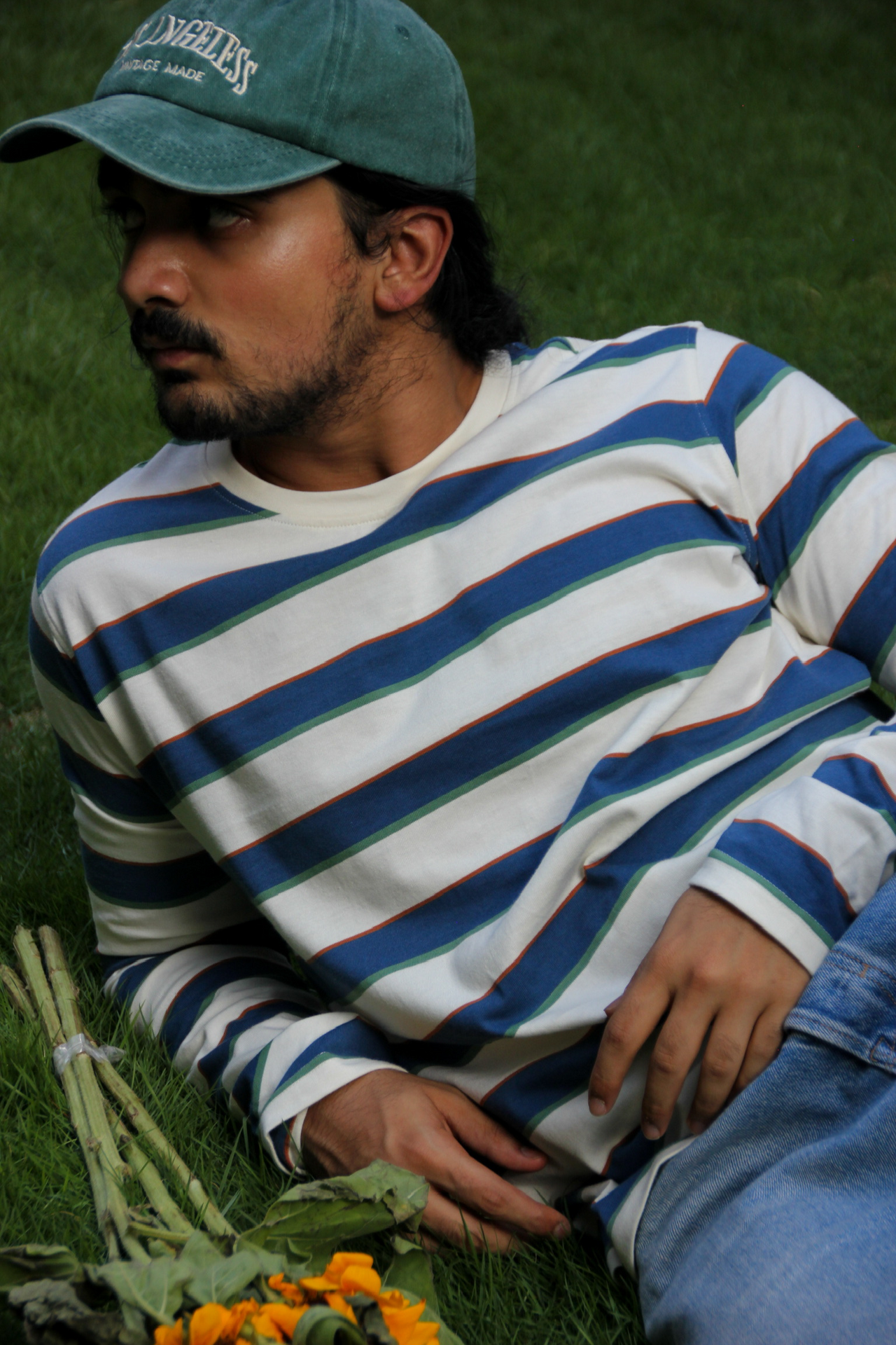 Campstripe Long Sleeve Tee