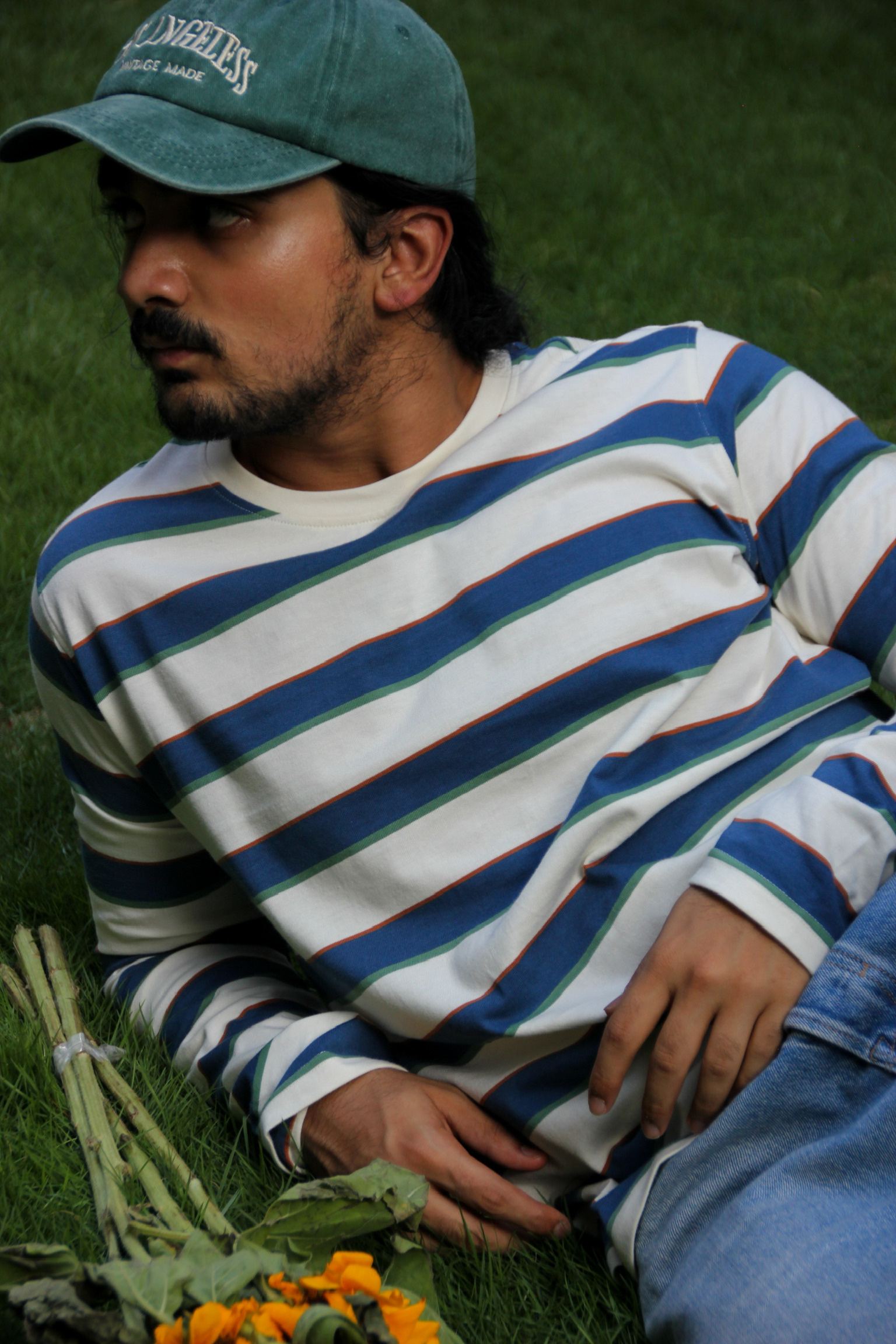 Campstripe Long Sleeve Tee