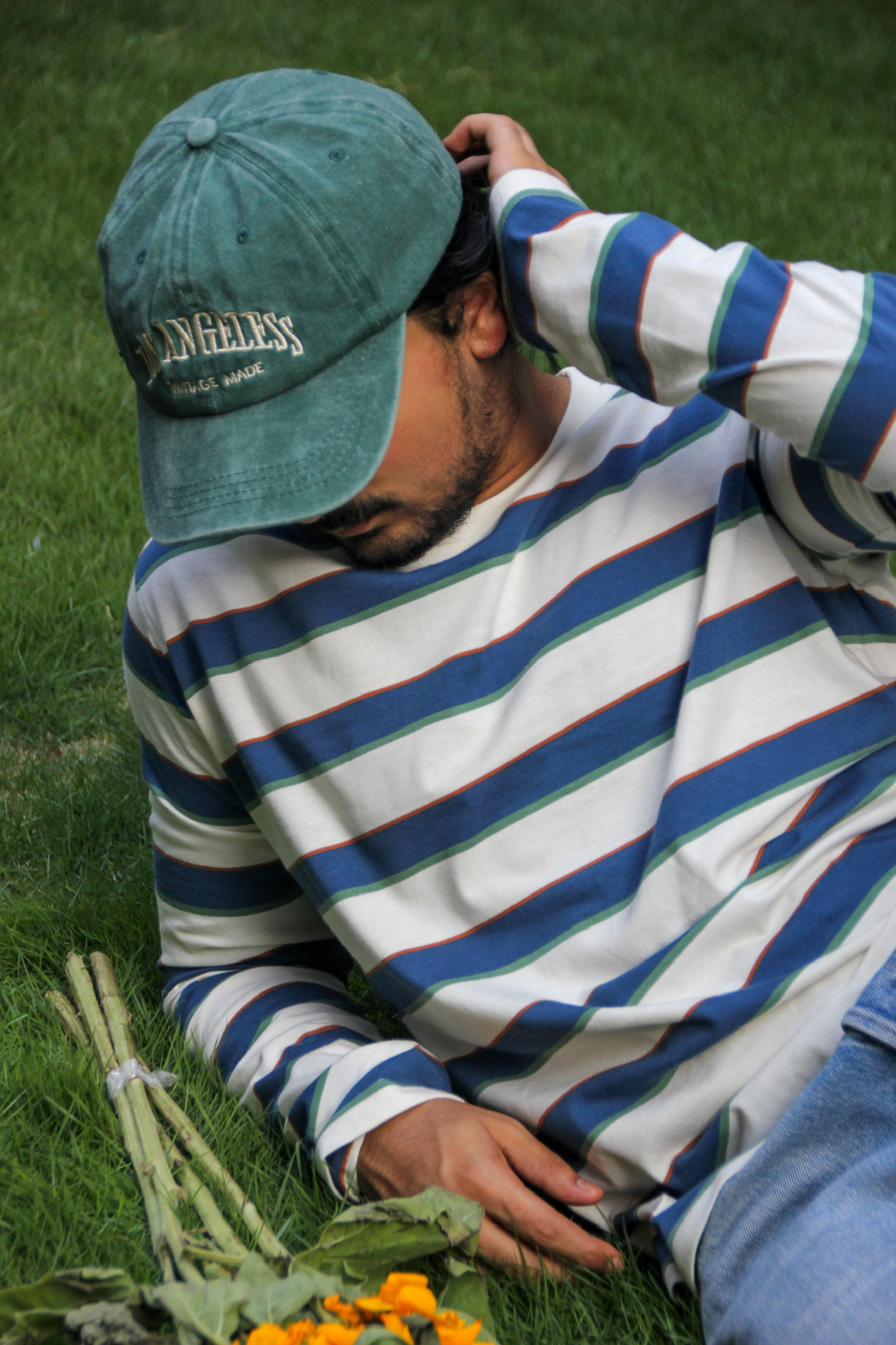 Campstripe Long Sleeve Tee