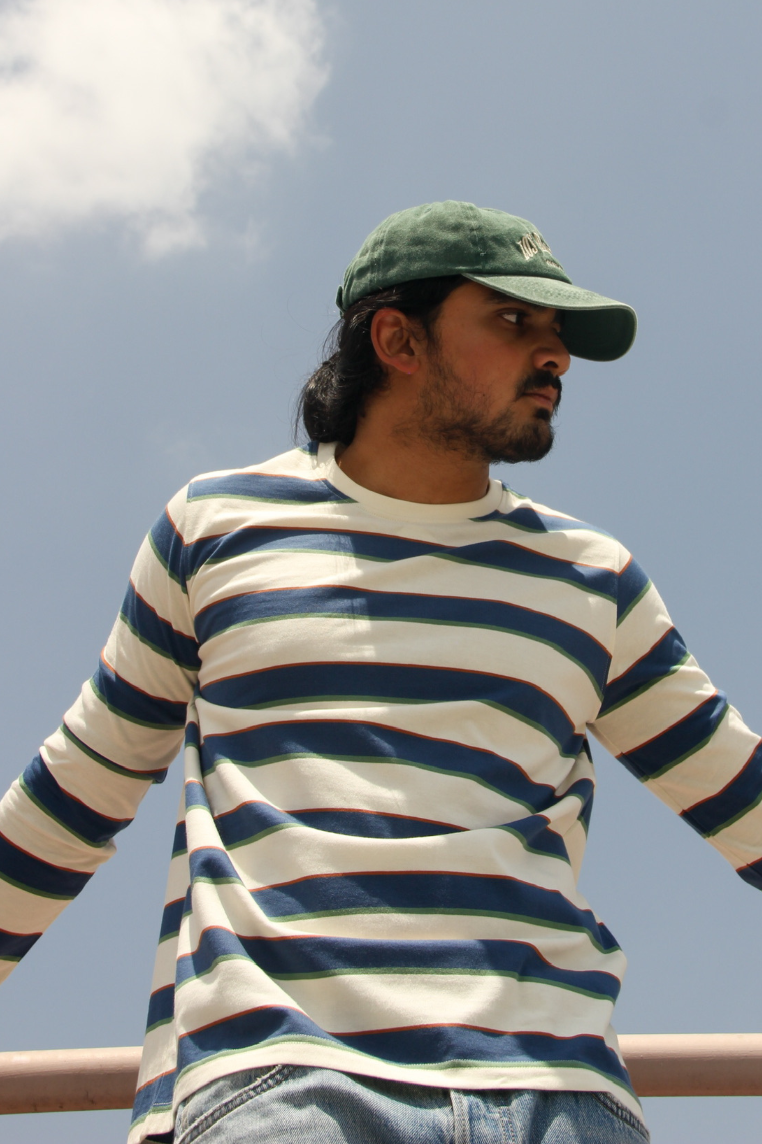 Campstripe Long Sleeve Tee