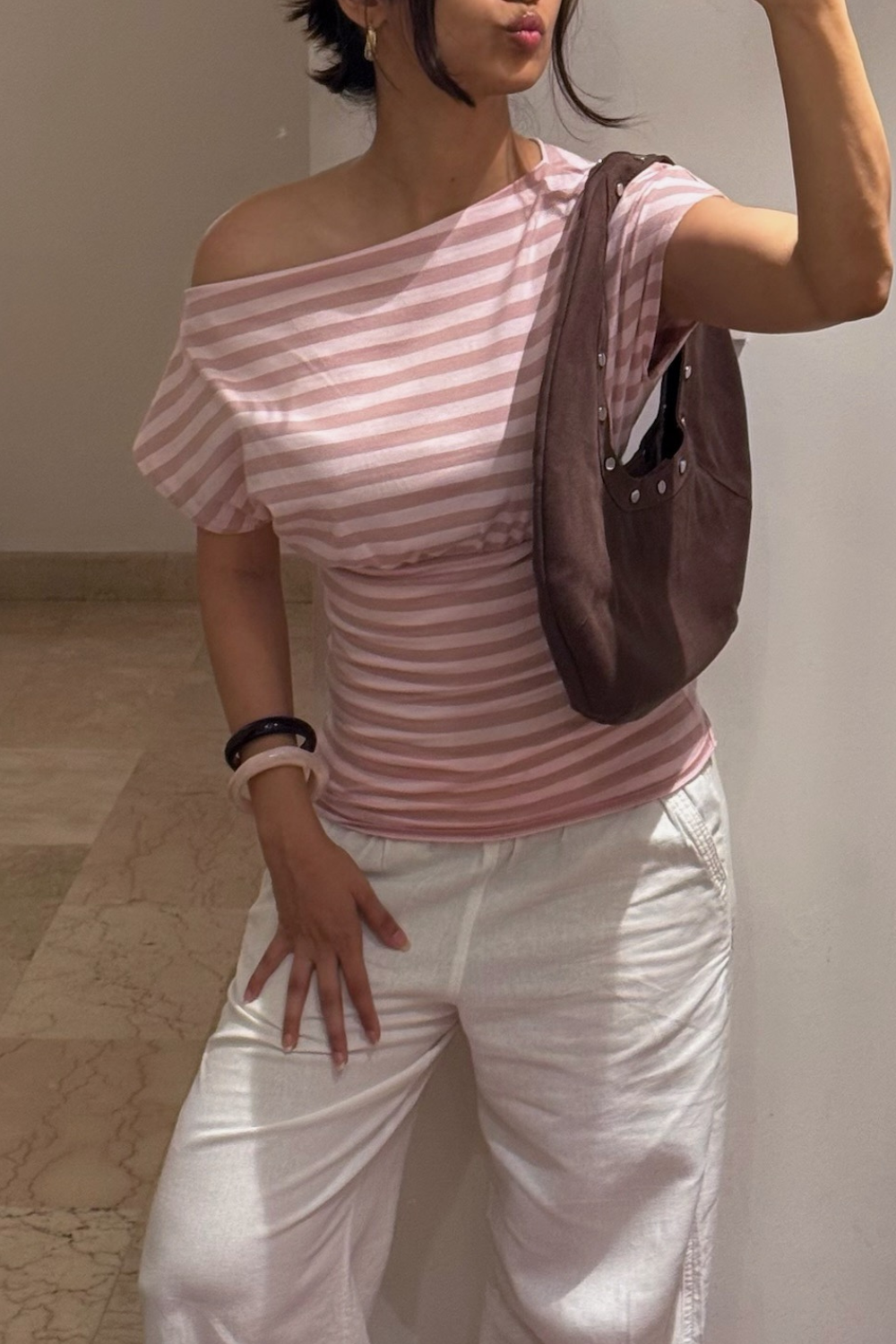 Candy Cane Slouch