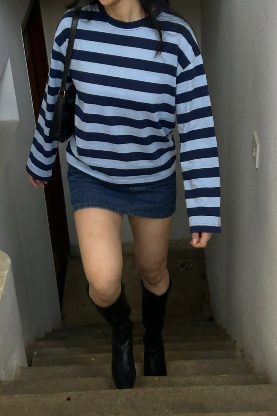 Pool Tiles Stripe Tee