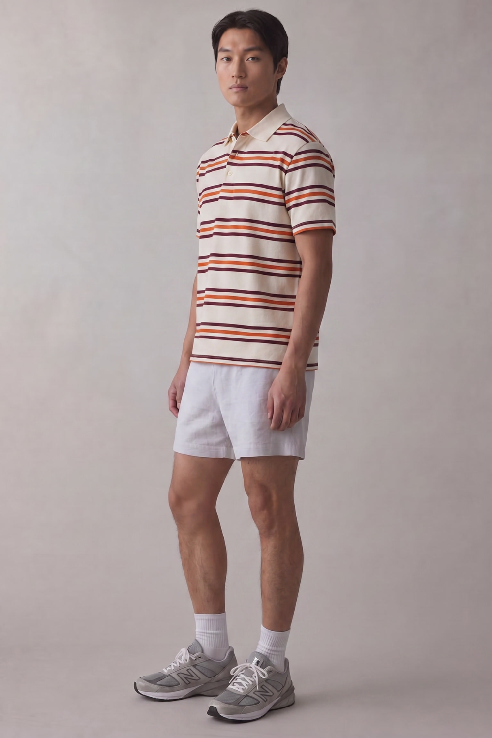 Marmalade Stripe Polo
