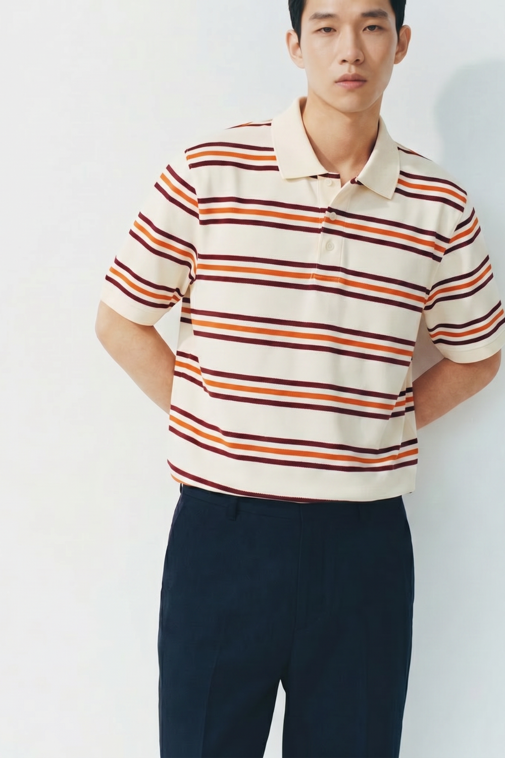 Marmalade Stripe Polo