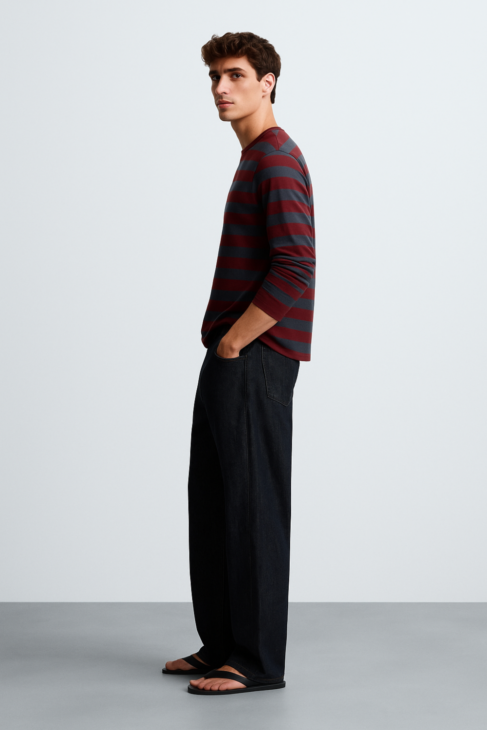 Lake Side Long Sleeve - Maroon