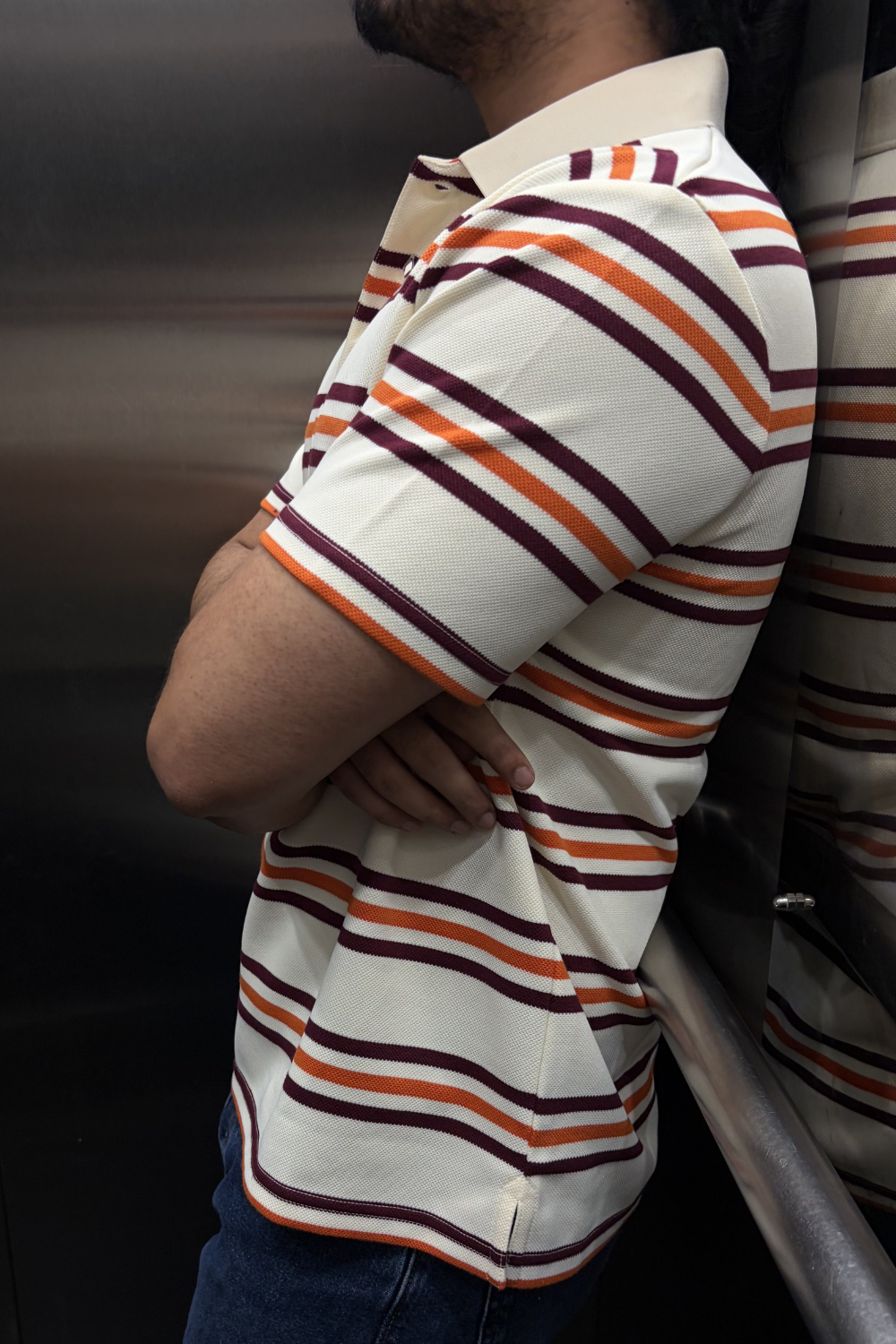 Marmalade Stripe Polo