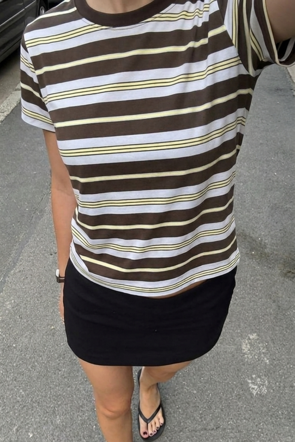 Butter and Jam Striped Tee - Women