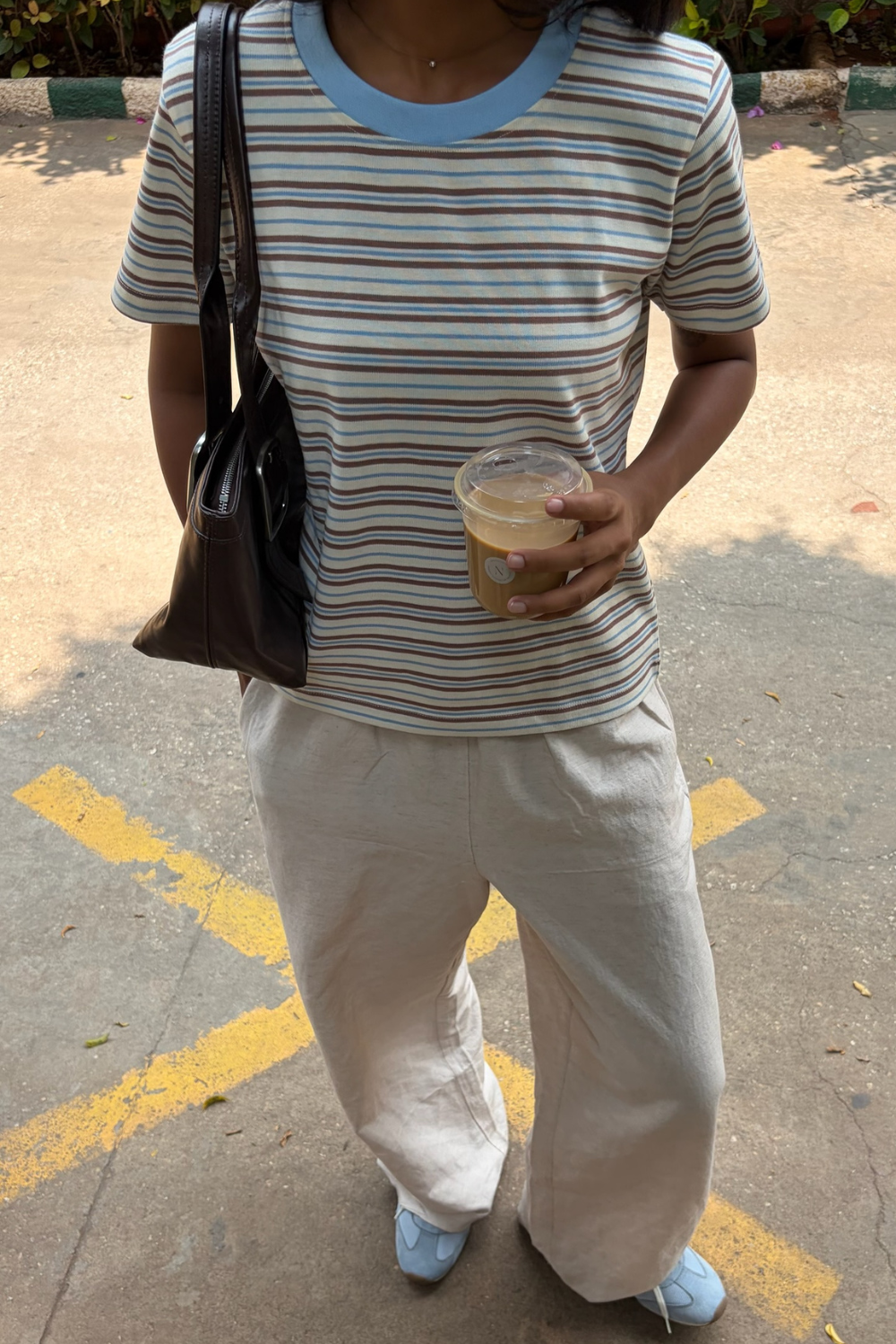 Cream Soda Stripe Tee