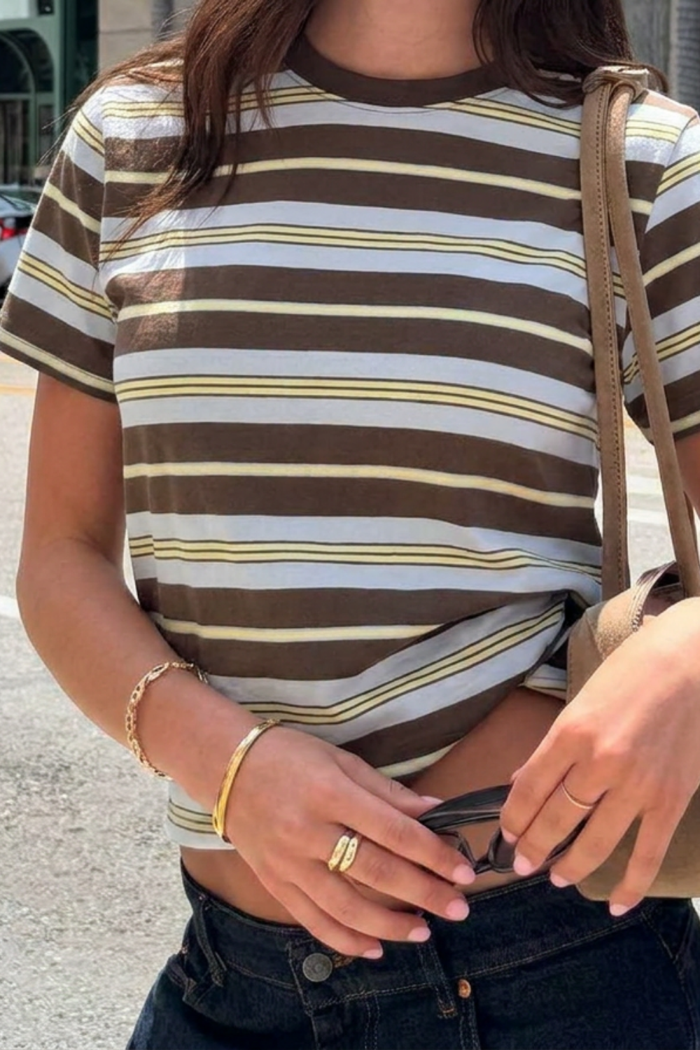 Butter and Jam Striped Tee - Women