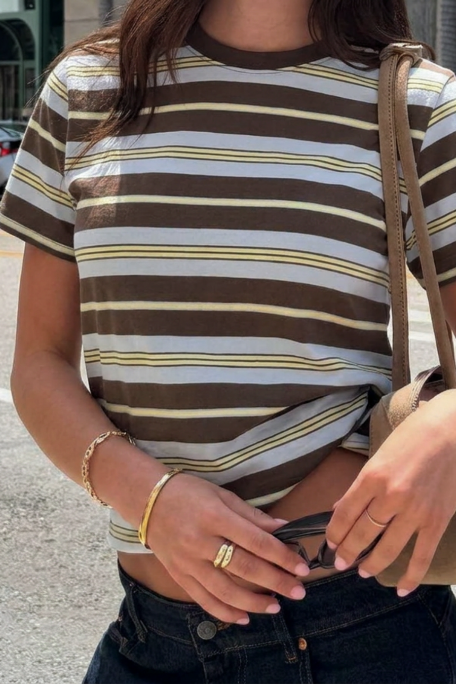 Butter and Jam Striped Tee - Women