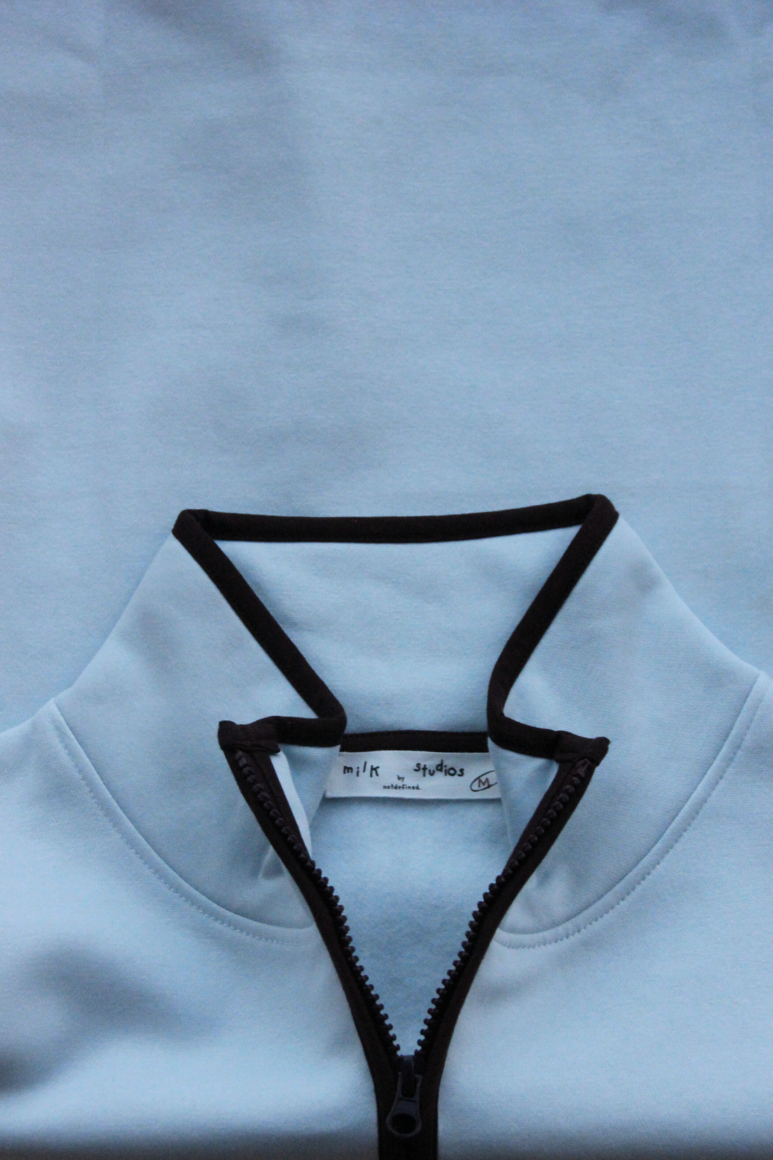 Snow Cone Quarter Zipper - Sky Blue