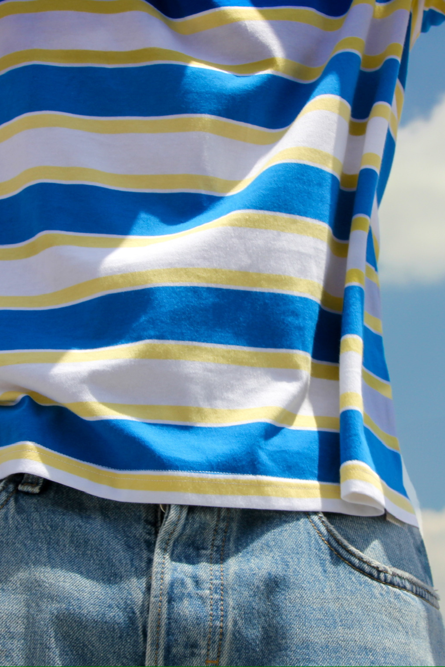 Sun Stripe Long Sleeve Tee