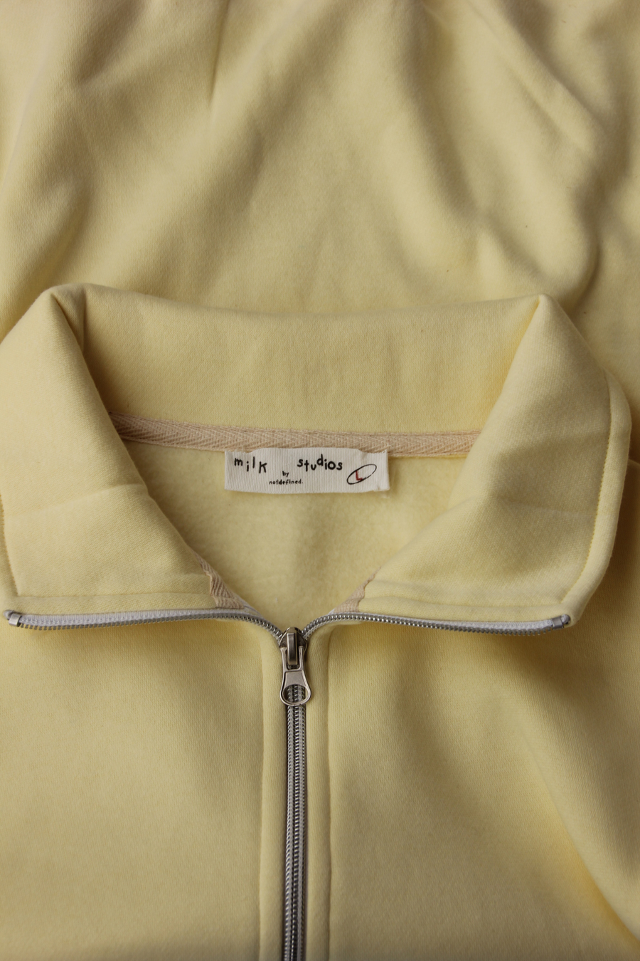 Butter Cream Quarter Zipper alternate view
