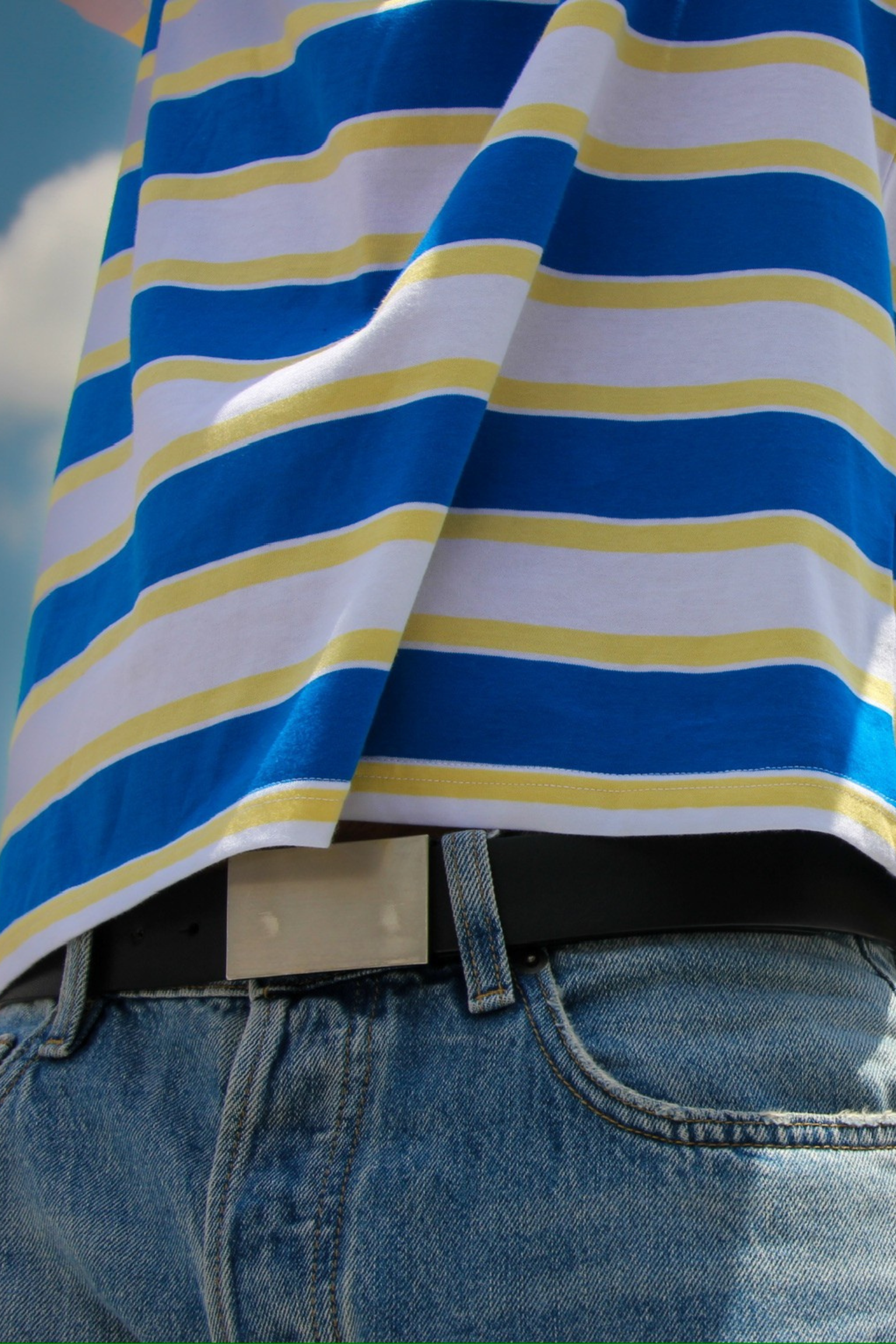 Sun Stripe Long Sleeve Tee