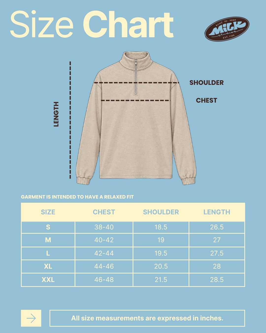 Oatmeal Marl Quarter Zipper