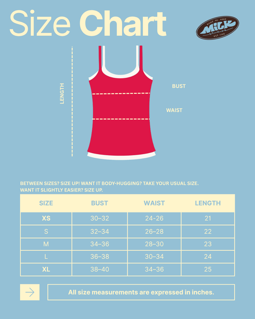 Double Scoop Tank - Grey & Blue
