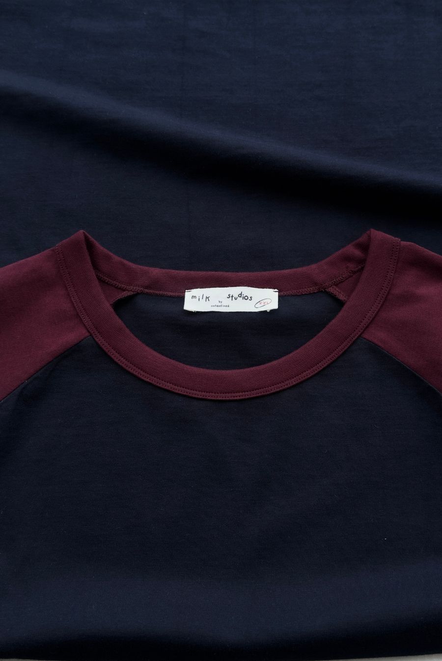 Letterman Raglan alternate view