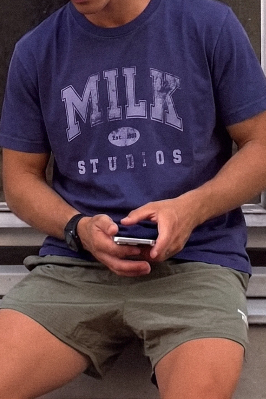 Milk Varsity - Printed Tee